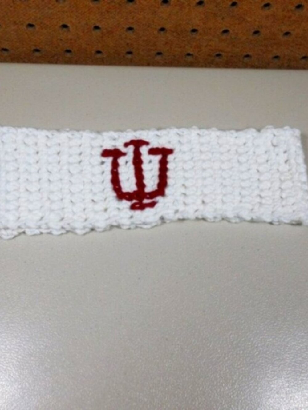 Indiana University Hoosiers unisex hand knit stretch head band